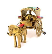 Carrello cavallo ottone lavoro