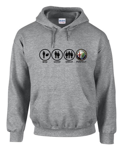 Felpa con cappuccio - , alfa
