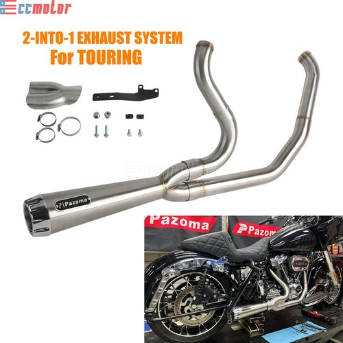 Tubo scarico per harley - 1,