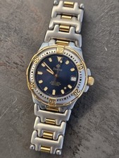 SEMI NOS ZODIAC AUTOMATIC DIVER 200MT SWISS MADE FULL LINKS  NO BOX NO PAPER 