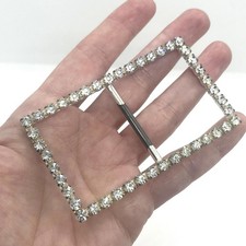 Fibbia grande diamante vintage