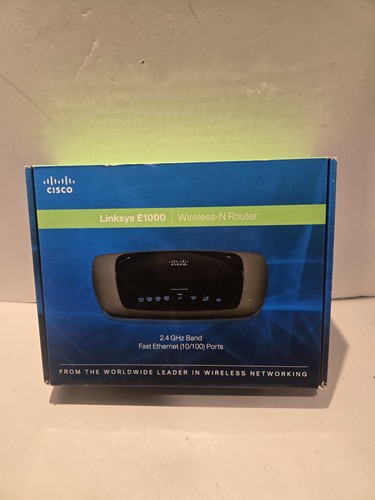 Cisco linksys e1000 wireless - linksys, wireless-n