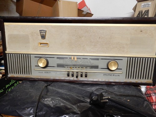 Radio minerva con - con, grammofono