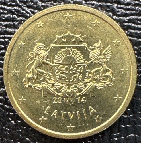 Latvia 2014 aluminum bronze - 2014, 50