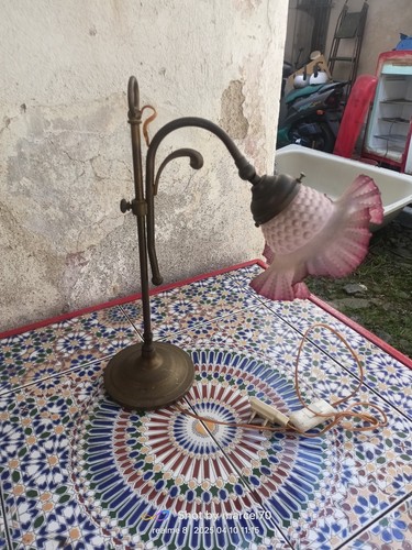 Lampada tavolo liberty - lampada,