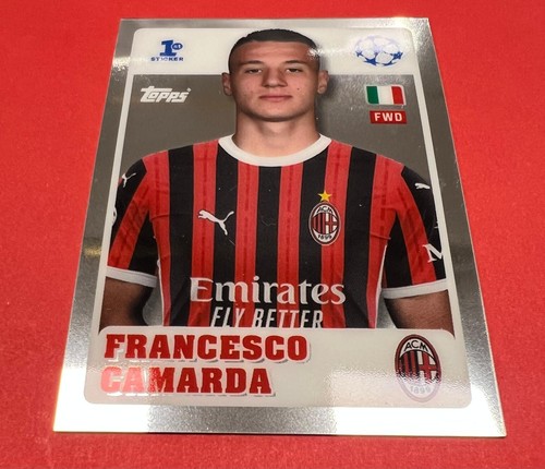 Topps sticker card chrome - topps,