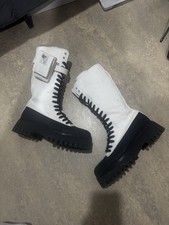 Bronx, stivali alti, bianco +