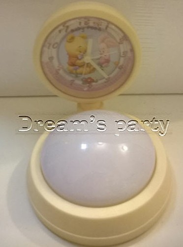 Orologio con lampada notturna - con,