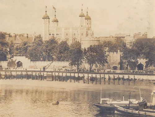 Antica torre londra 1910 - antica,