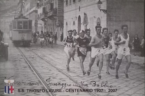 Cartolina tram trionfo - cartolina,