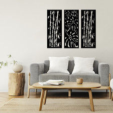 Set tre pannelli decorativi - set,