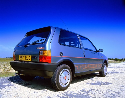 Fiat uno turbo poster - fiat,