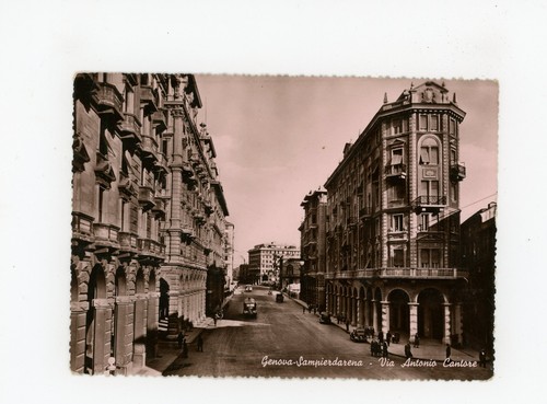 Cartolina genova - genova,