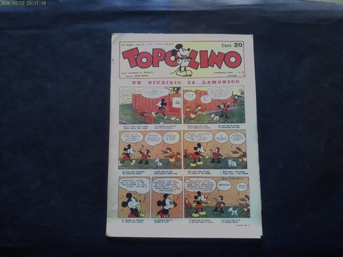 Topolino giornale originale - giornale, n
