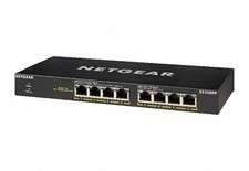 Netgear GS308PP Switch Gigabit Ethernet 8 porte Unmanaged Essentials PoE+ 83W