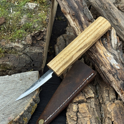 Coltello sloyd con fodero - con, in