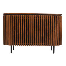 Credenza grande doghe legno di