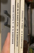 BIANCANEVE Tre Fumetti Numeri