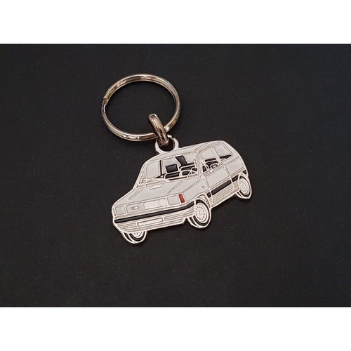 Portachiavi profilo fiat panda - fiat,