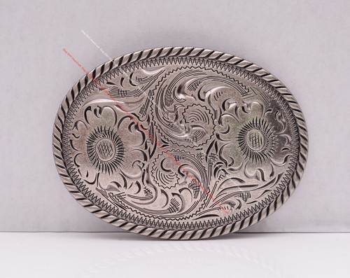 Fibbia cintura argento - , cowboy