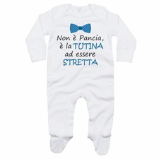 Tutina neonato non pancia - tutina,