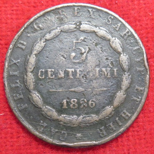 Moneta centesimi 1826 - 5,