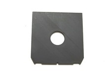 Lens board center hole for
