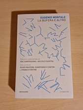 La bufera e altro Eugenio Montale Mondadori Lo Specchio (Fuori Catalogo)