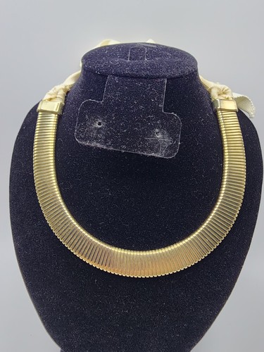 Collana girocollo tubogas oro