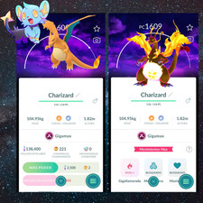 Sfondo Charizard Gigamax Dark