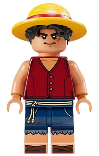 Lego one piece monkey luffy - d.,