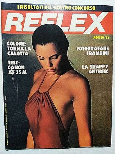 Rivista reflex agosto 1982 - rivista,
