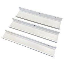 Scaffale da parete set bianco