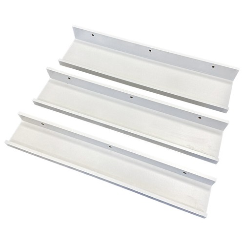 Scaffale parete set bianco - scaffale,
