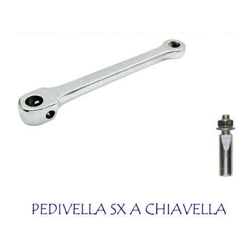 Braccio pedale pedivella - pedale, +
