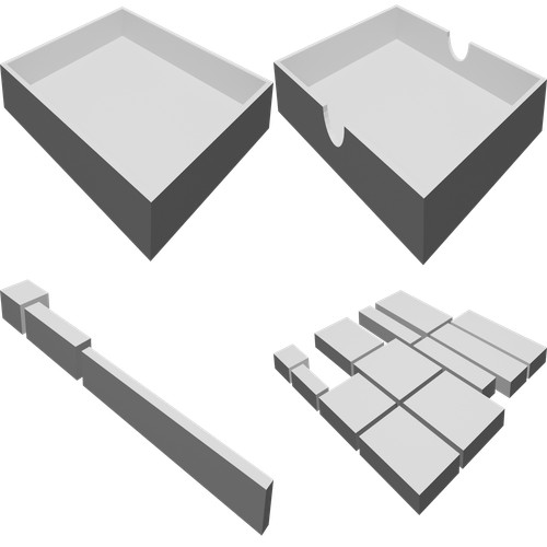 Puzzle calibron blocchi - calibron,