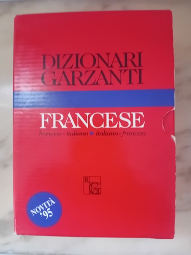 Dizionario francese garzanti - dizionario,