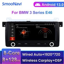 Autoradio 8,8" BMW E46 M3 Range Rover 75 Android 14 8 Core 128GB GPS SWC BT5.0