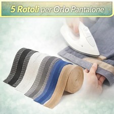 5 Rotoli Nastro Termoadesivo
