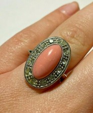Vintage Avon Argento T Rosa
