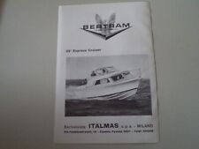 advertising Pubblicità 1963 BERTRAM YACHT MOTOSCAFO 25' EXPRESS CRUISER