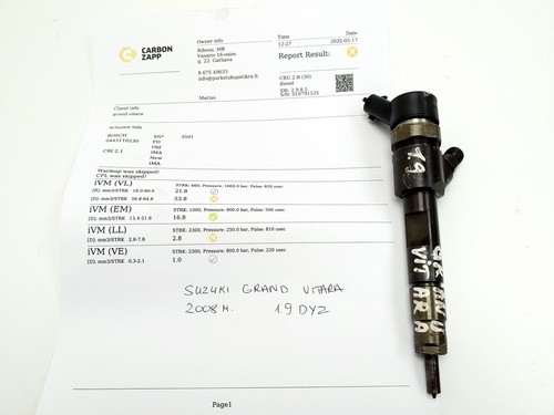 Iniettore carburante suzuki - carburante,