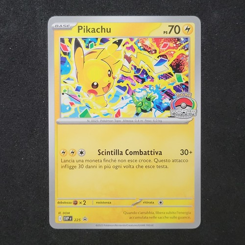 Carta pokémon pikachu svp 225 - svp,