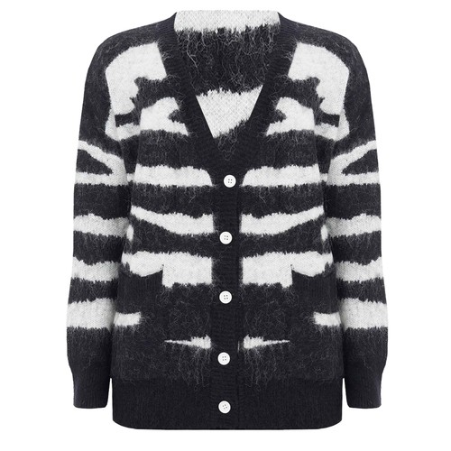 Acupuncture acu cardigan zebra - cardigan,