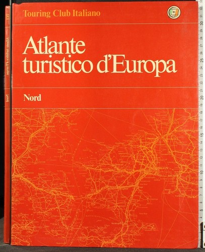 Atlante turistico europa - atlante, d'europa