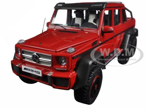 Mercedes g63 amg 6x6 rosso - g63,