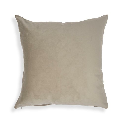 Cuscino beige velluto - beige,