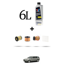 HOFFCAR Kit tagliando 4 FILTRI