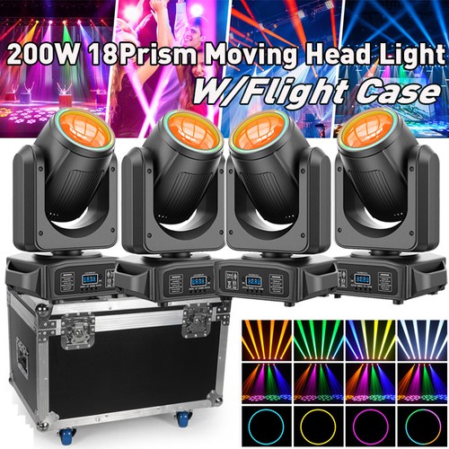 Fascio led 200w testa mobile - fascio,