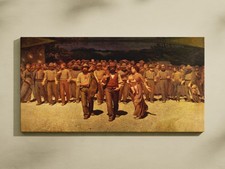 Il Quarto Stato – Stampa Su Tela – Arte classica Giuseppe Pellizza Da Volpedo